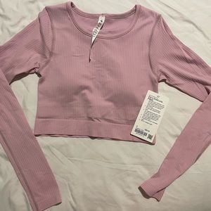 lululemon “ Ebb to Street Long Sleeve Shirt “ in a size 6
